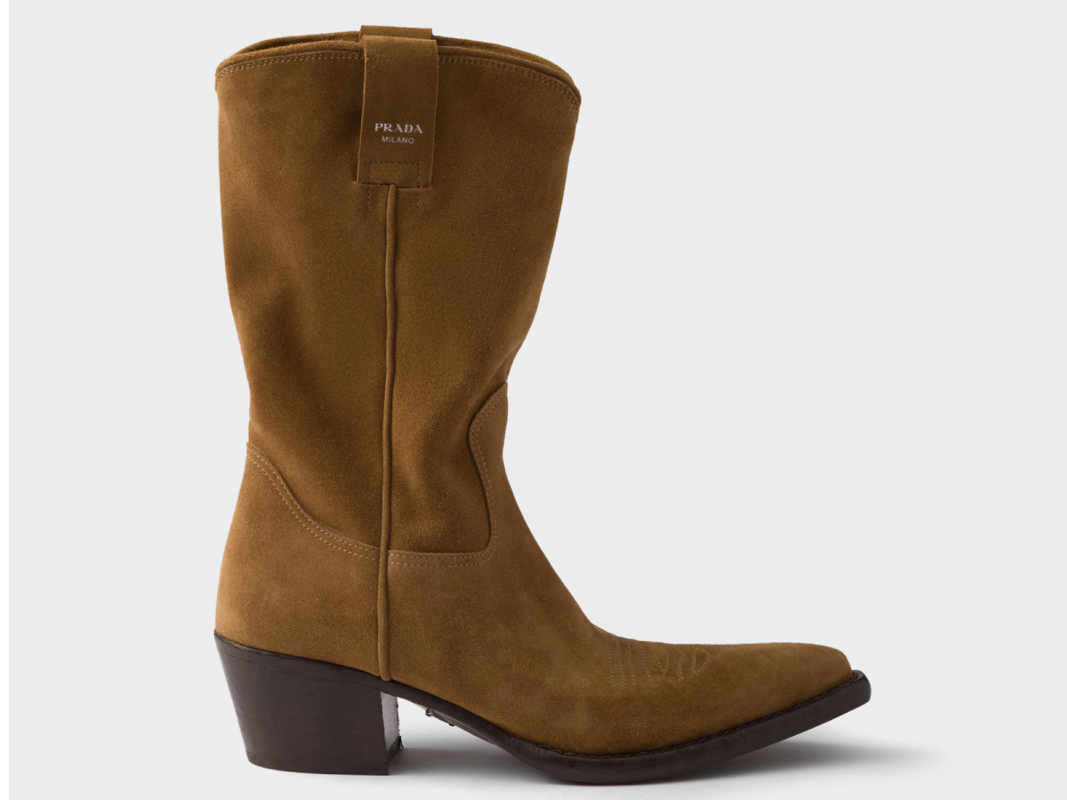 Prada Suede boots, Prada ჩექმები