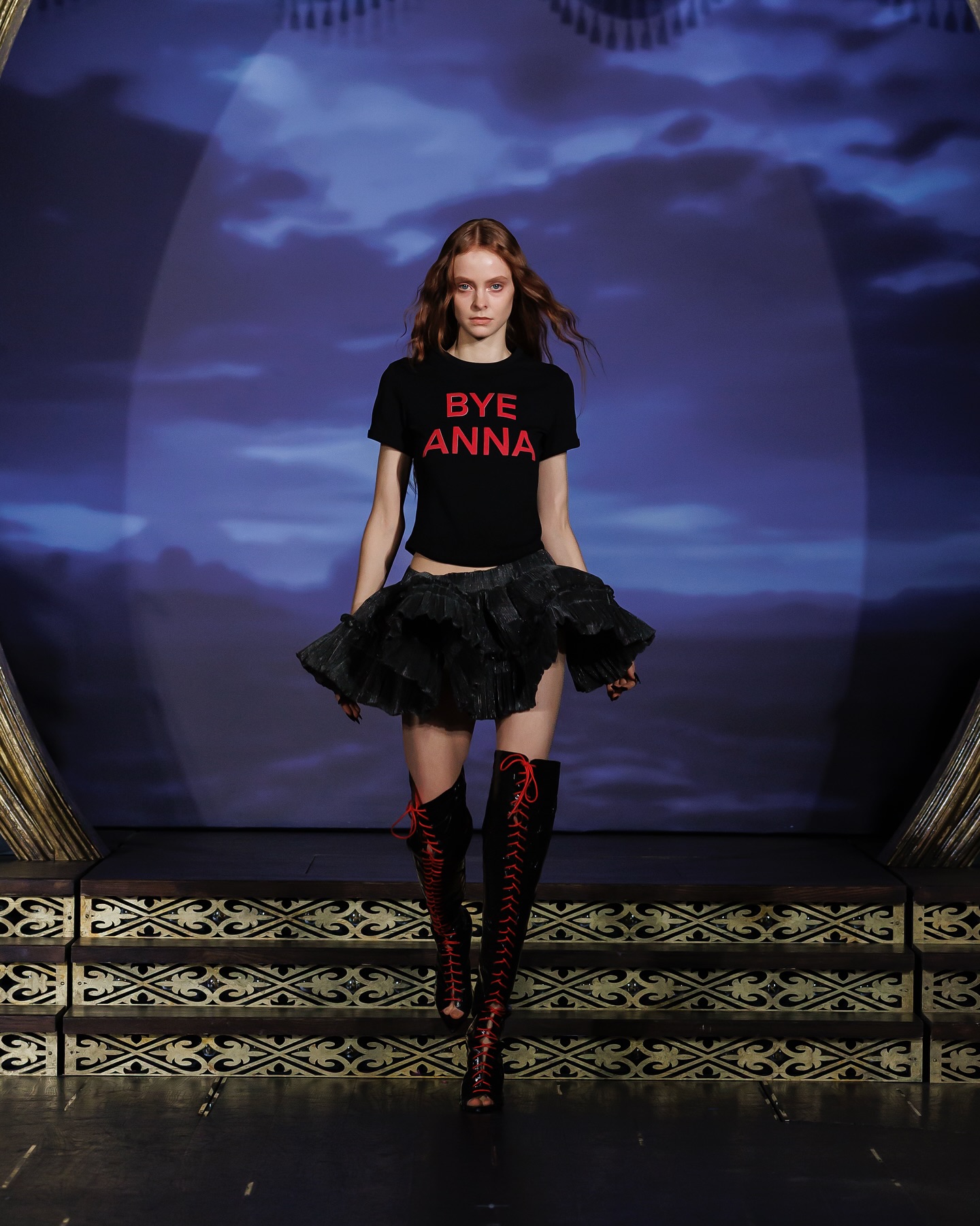 George Keburia, George Keburia London Fashion Week Bye Anna T shirt
