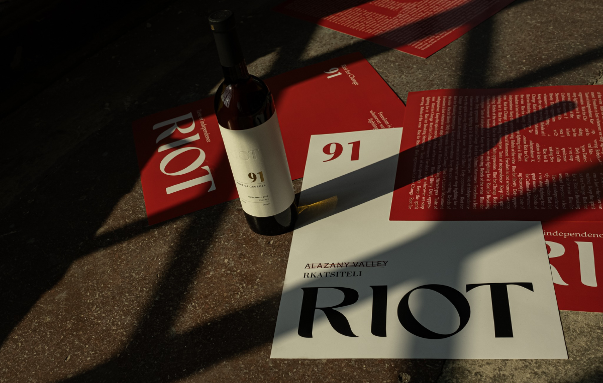 91, ღვინო 91, ღვინის ბრენდი 91, ქართული ღვინო, Riot