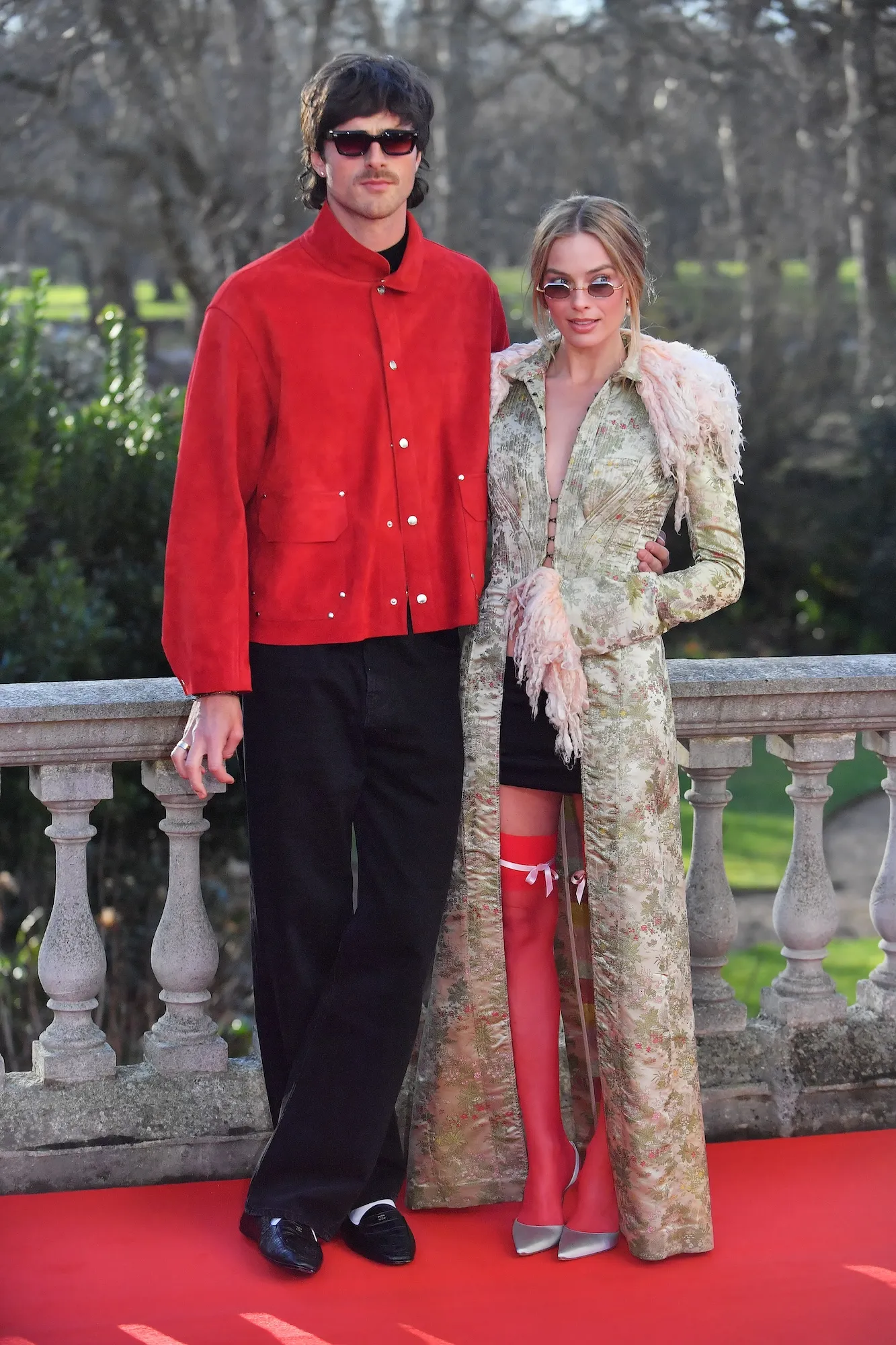 Jacob Elordi, Margot Robbie, London Photocall