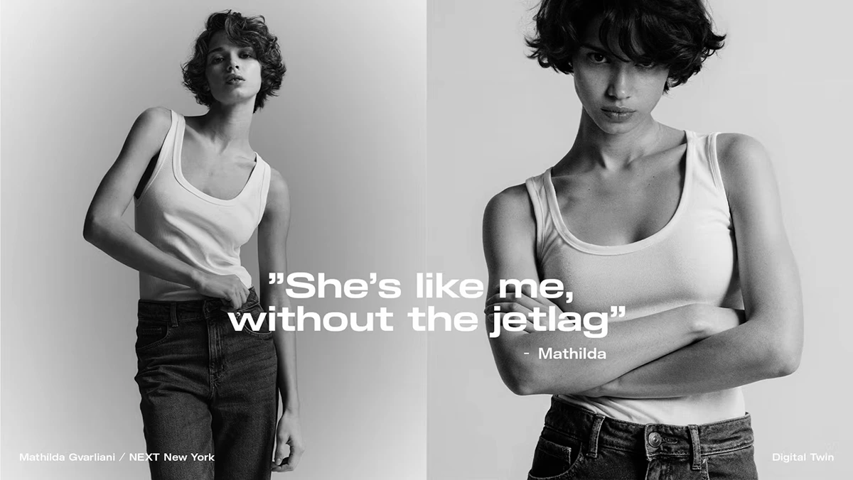 mathilda gavrliani and Ai twin