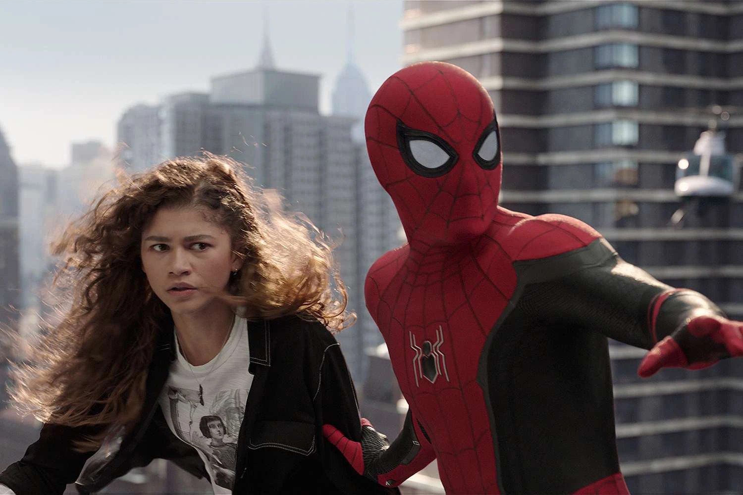 spider mand zendaya tom holland