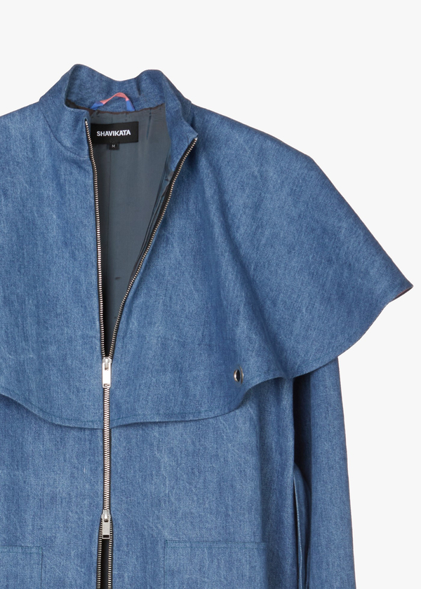 Denim Coat, SHAVIKATA, georgian brand