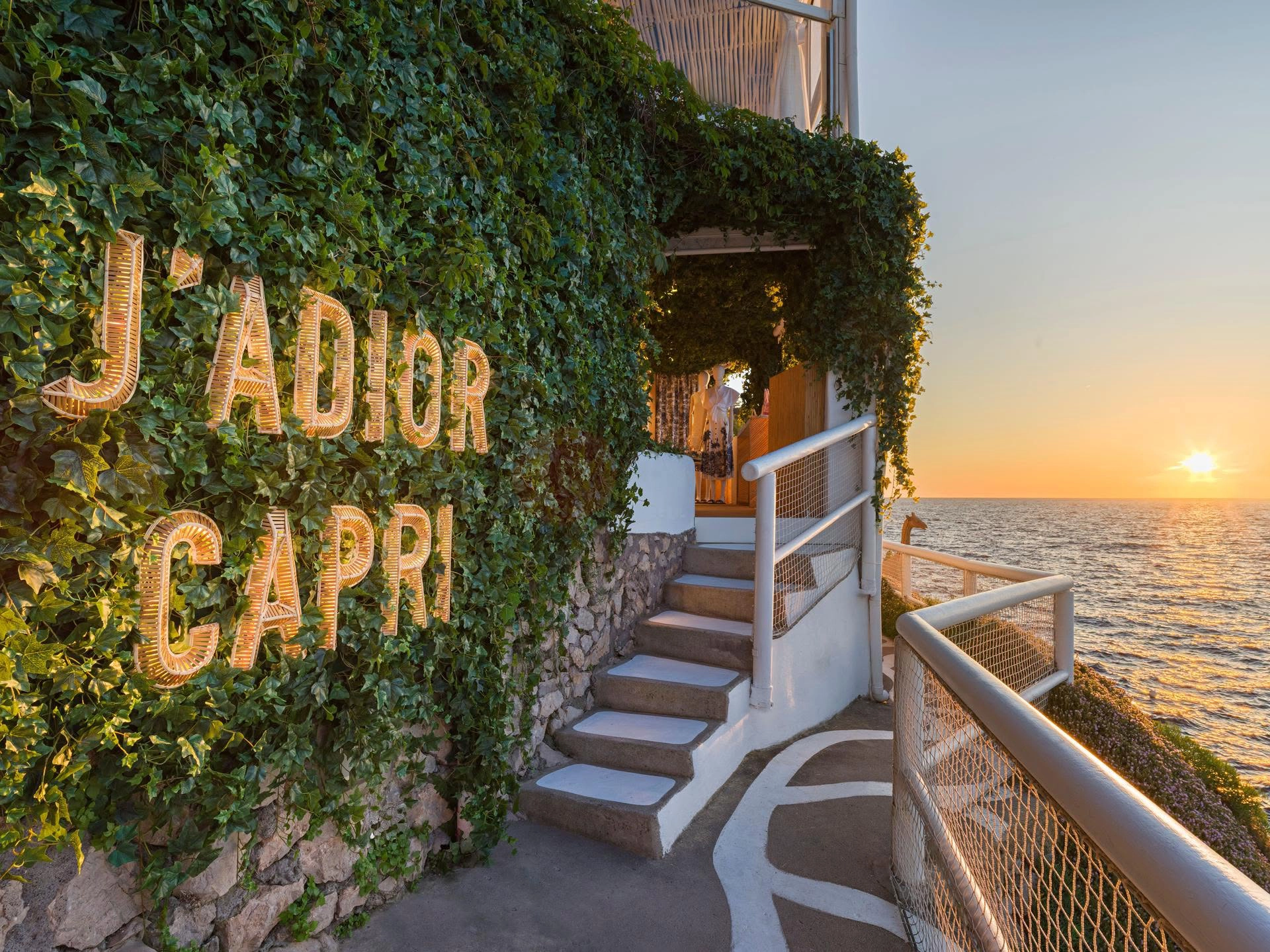 Dior’s Dioriviera at Il Riccio, Capri