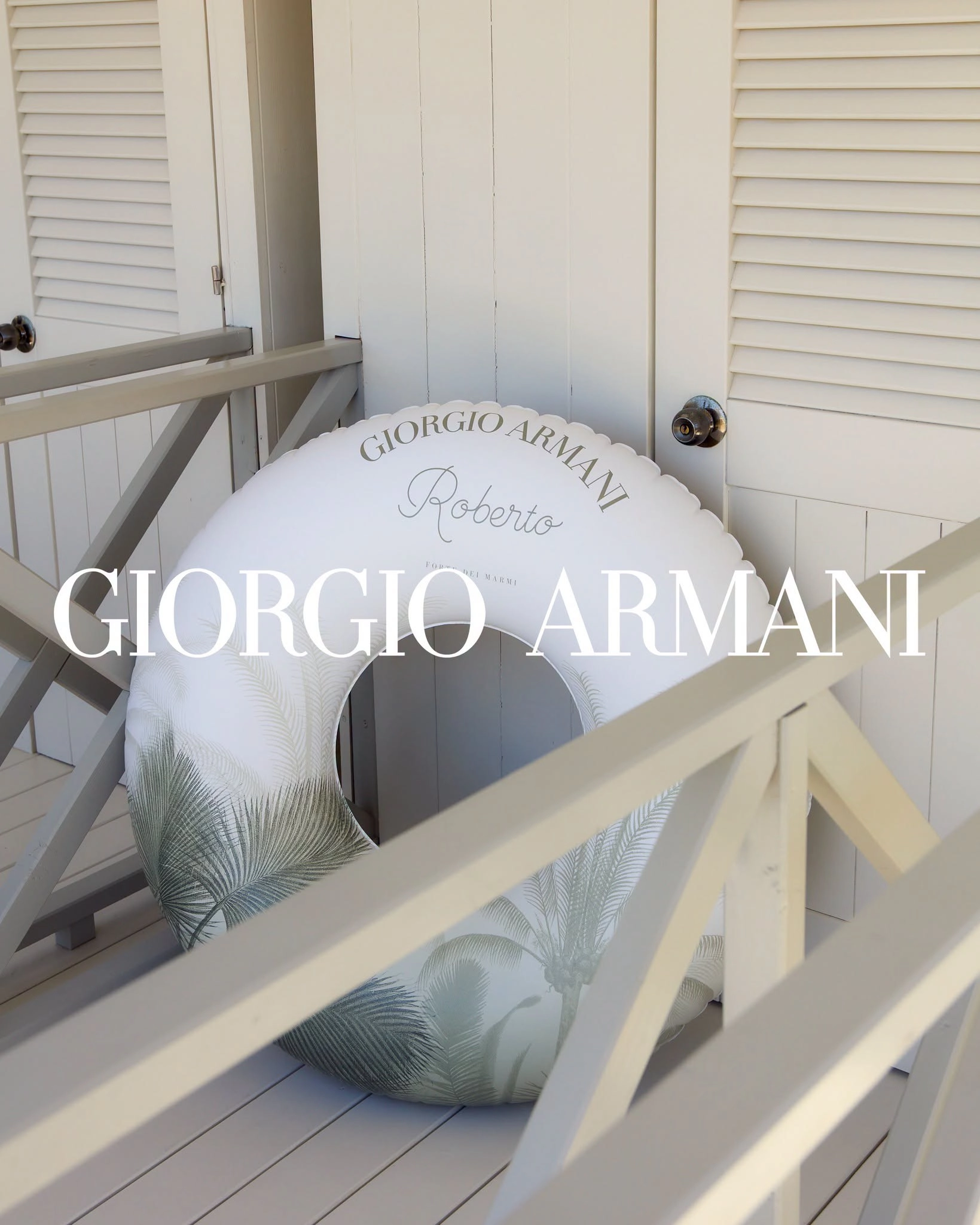 Giorgio Armani x Roberto Forte dei Marmi toscana 2026