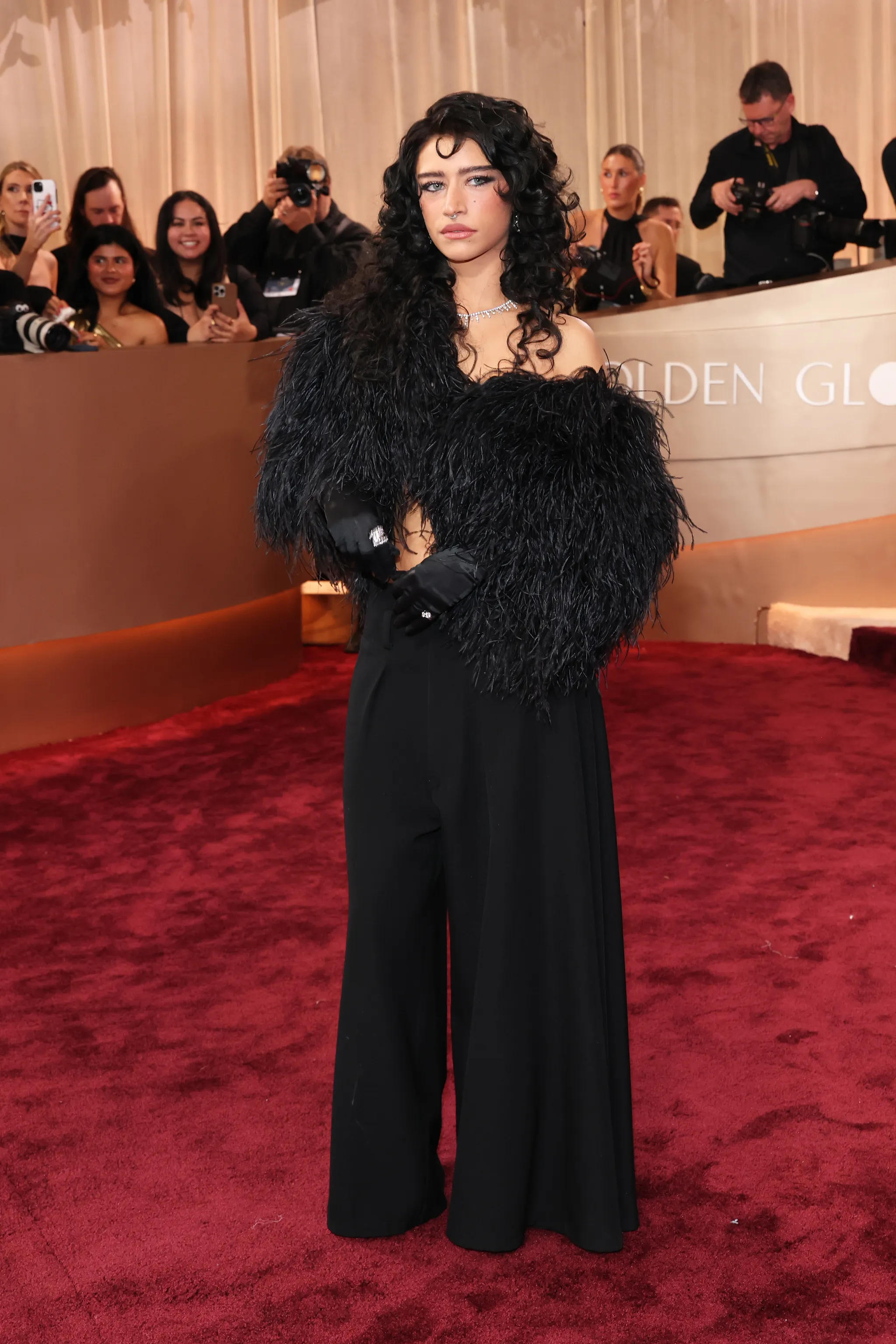Odessa A'zion in vintage Dolce & Gabbana