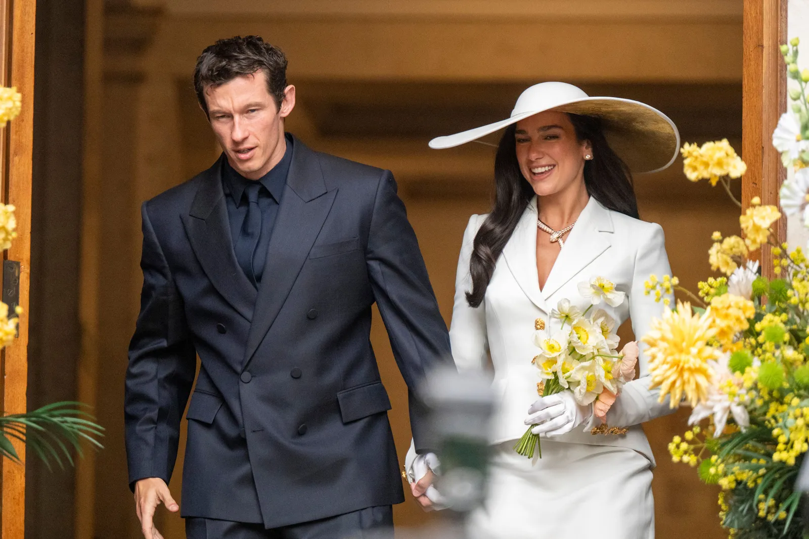 Dua Lipa, Callum Turner, დუა ლიპა, კალუმ ტერნერი, ქორწილი