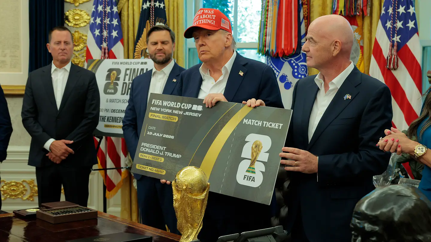World Cup 2026, Donald Trump, USA World Cup, დონალდ ტრამპი, აშშ მსოფლიო ფეხბურთის ჩემპიონატი, ფიფა, FIFA Gianni Infantino, ჯანი ინფანტინო