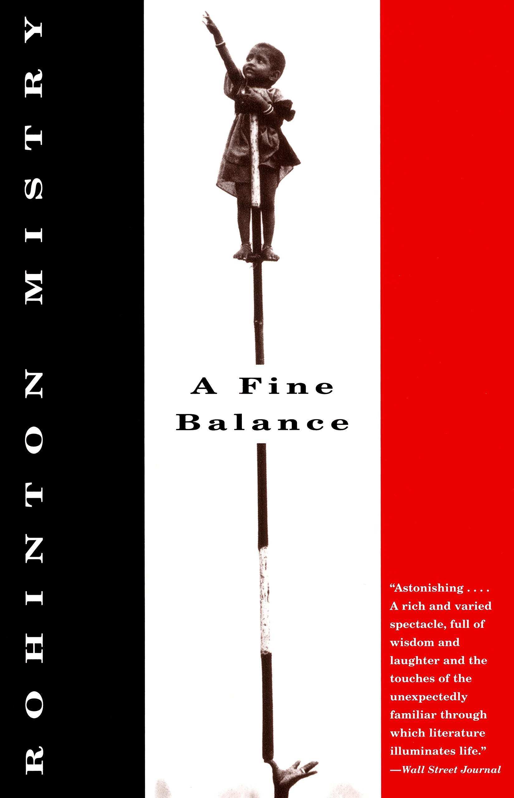 A FINE BALANCE by Rohinton Mistry 