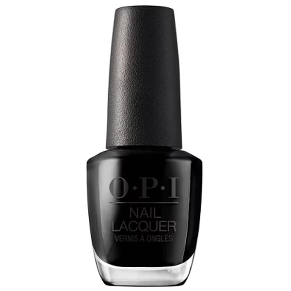 black opi nails